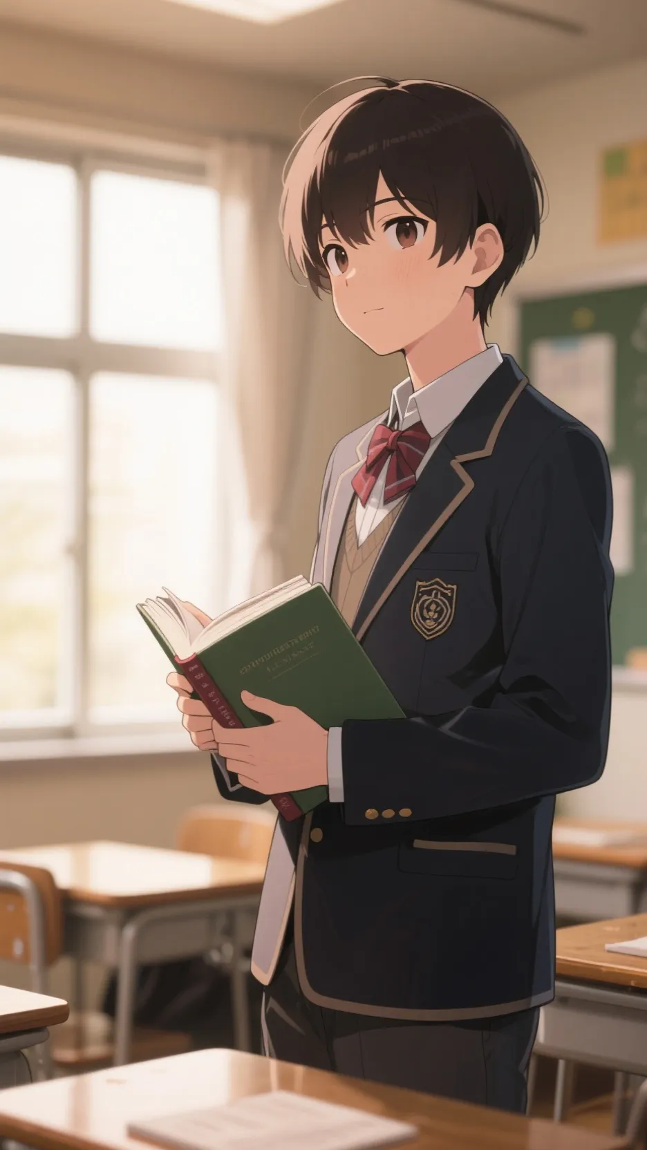 ai character: hanako meets past background