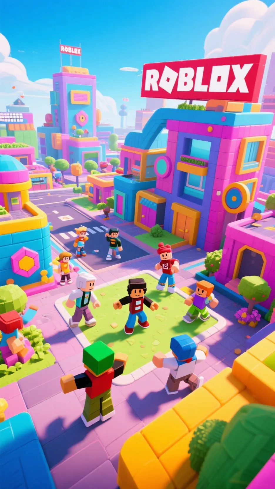 ai character: creep in Brookhave background