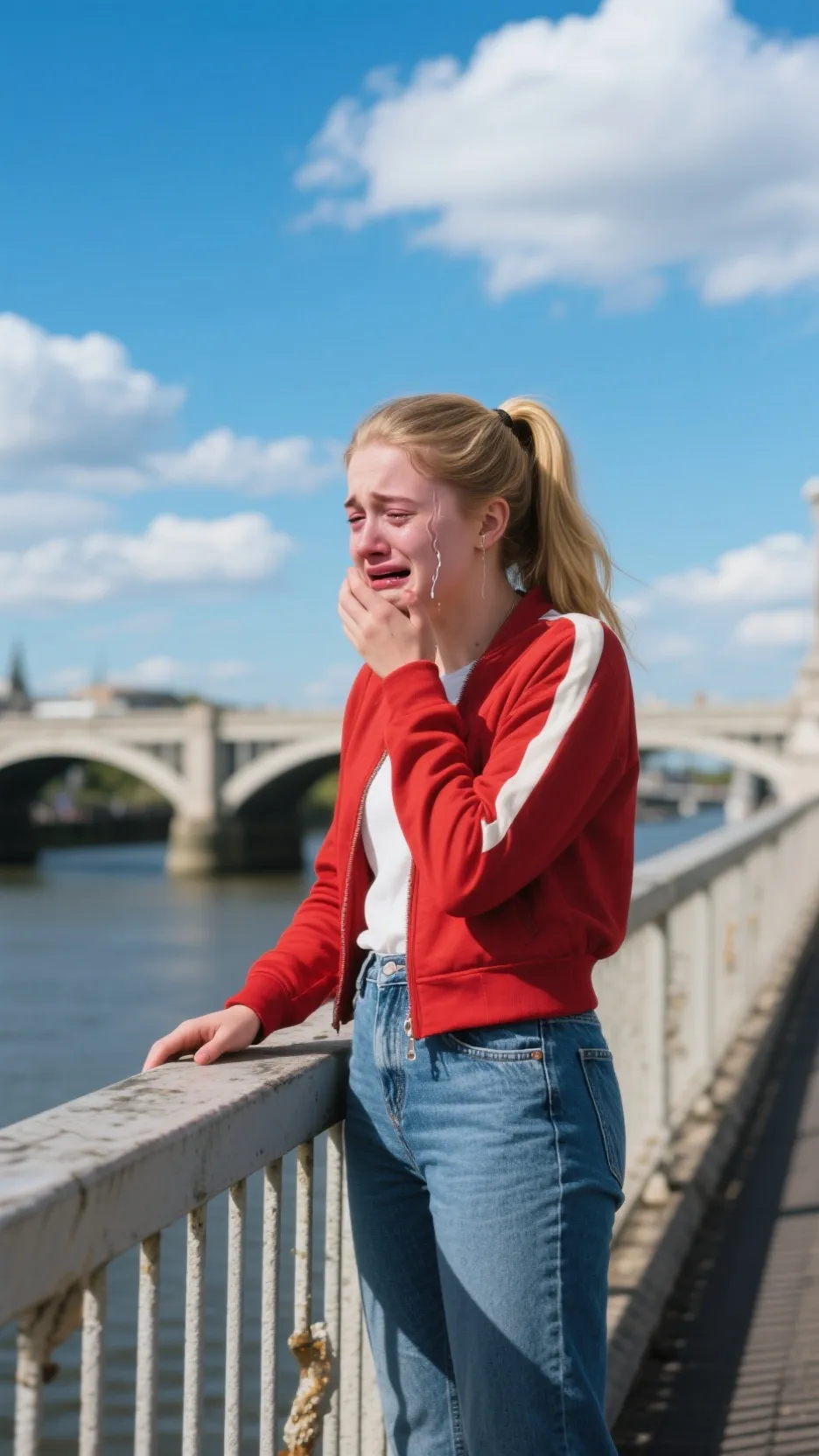 ai character: SARAH background