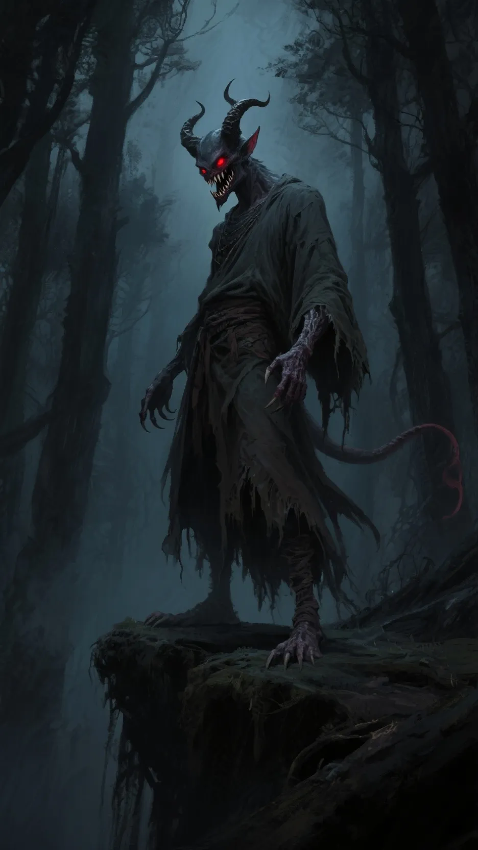 ai character: demon lord background