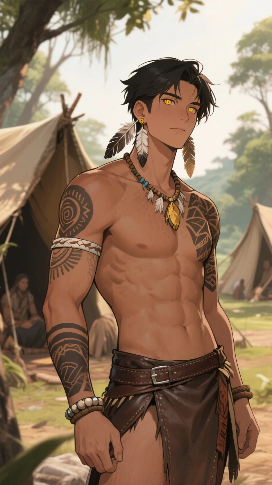 ai character: Yasuo background