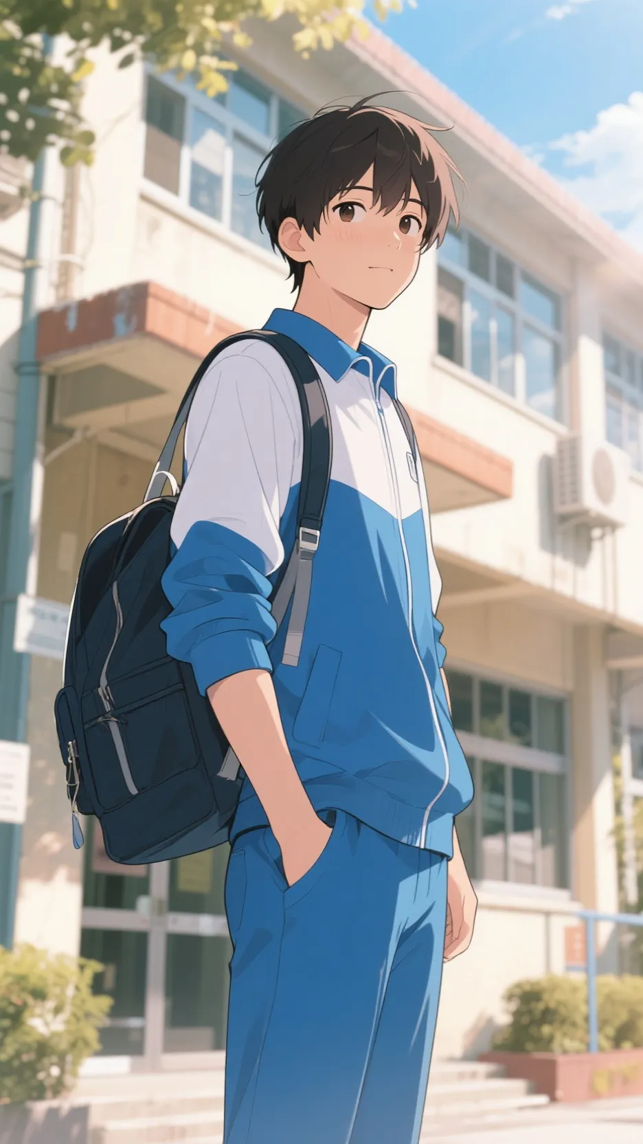 ai character: Ethan background