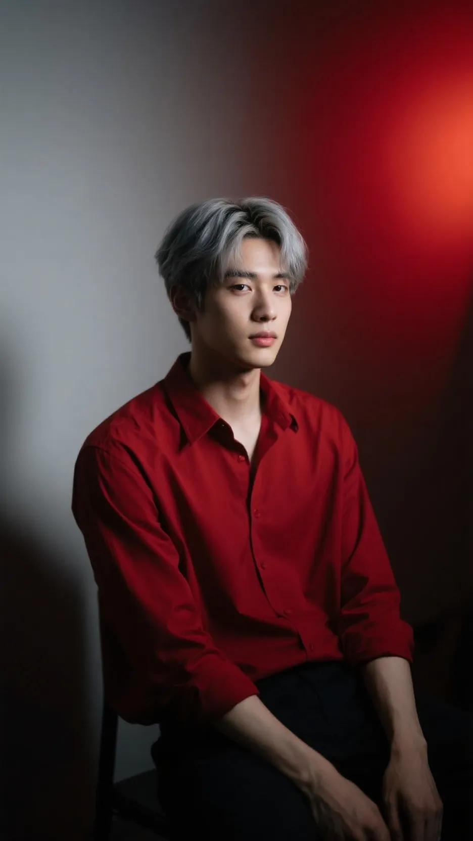 ai character: Kim min🥀 background