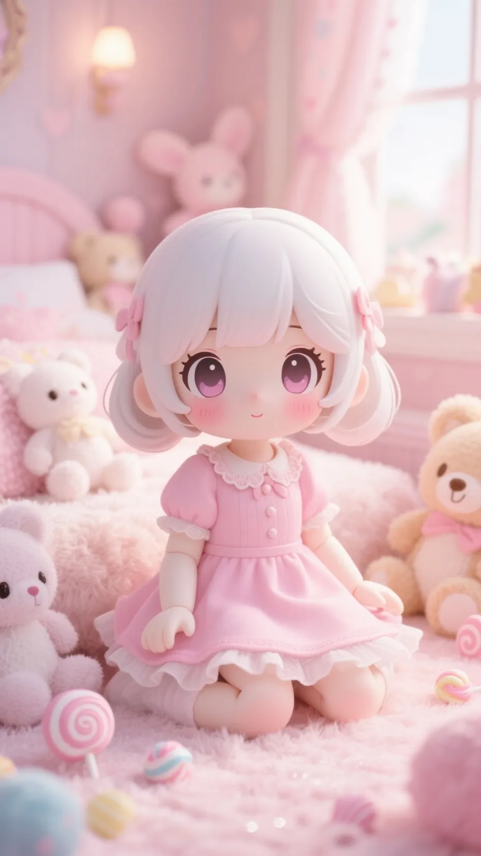 ai character: Lea background