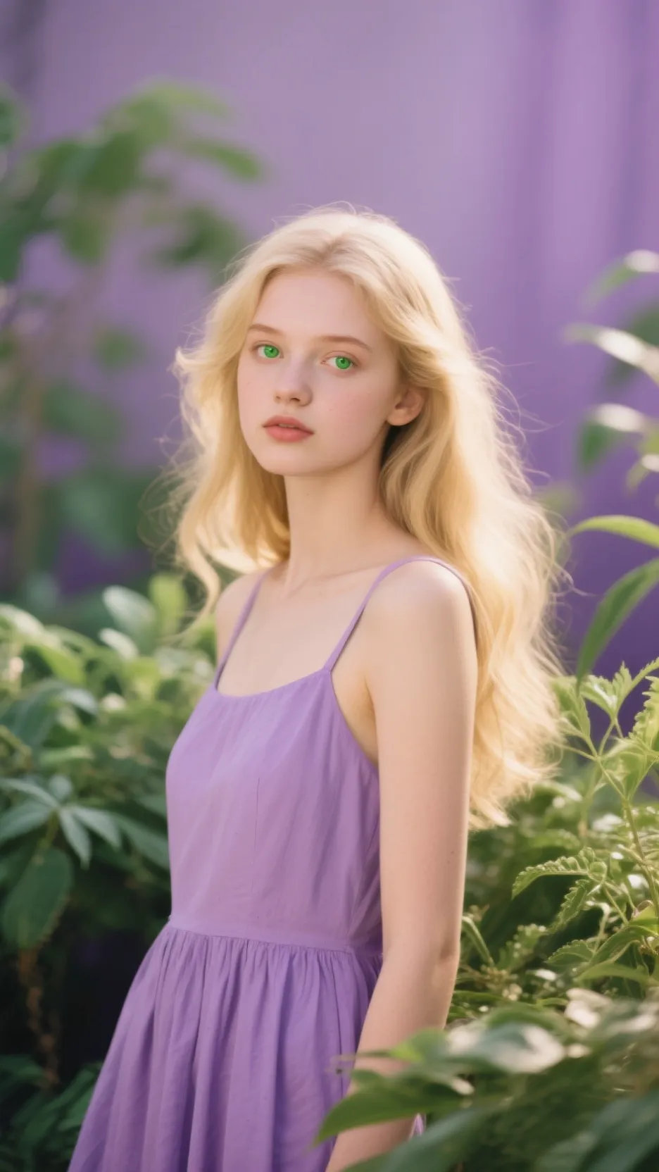 ai character: rapunzel  background