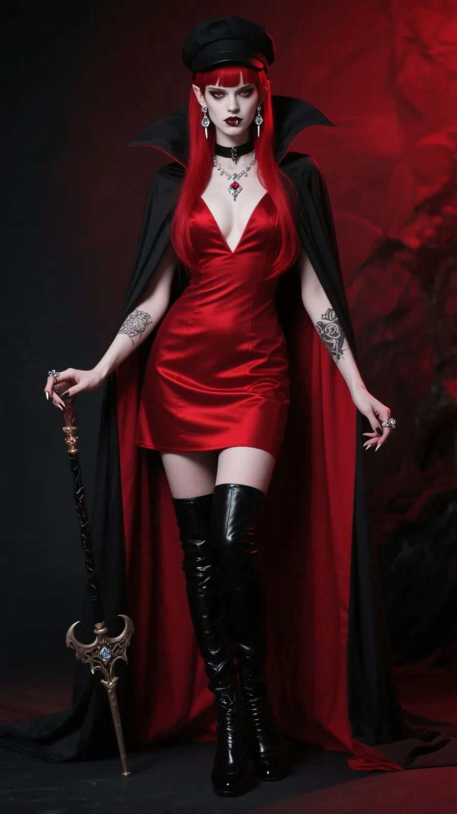 ai character: Кортни background