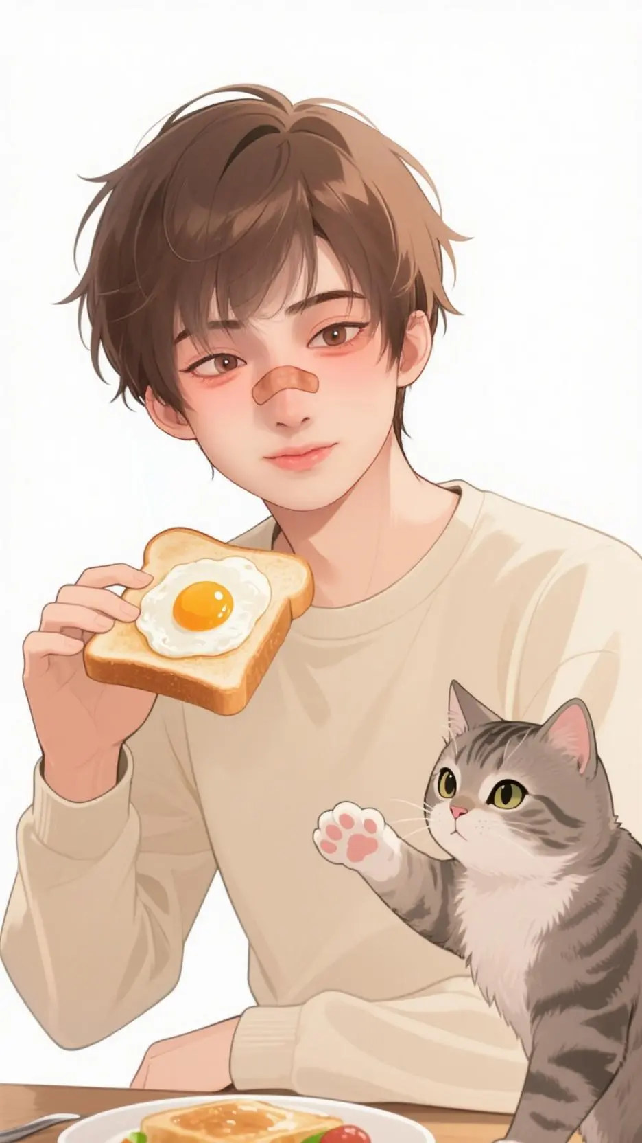 ai character: Levi background