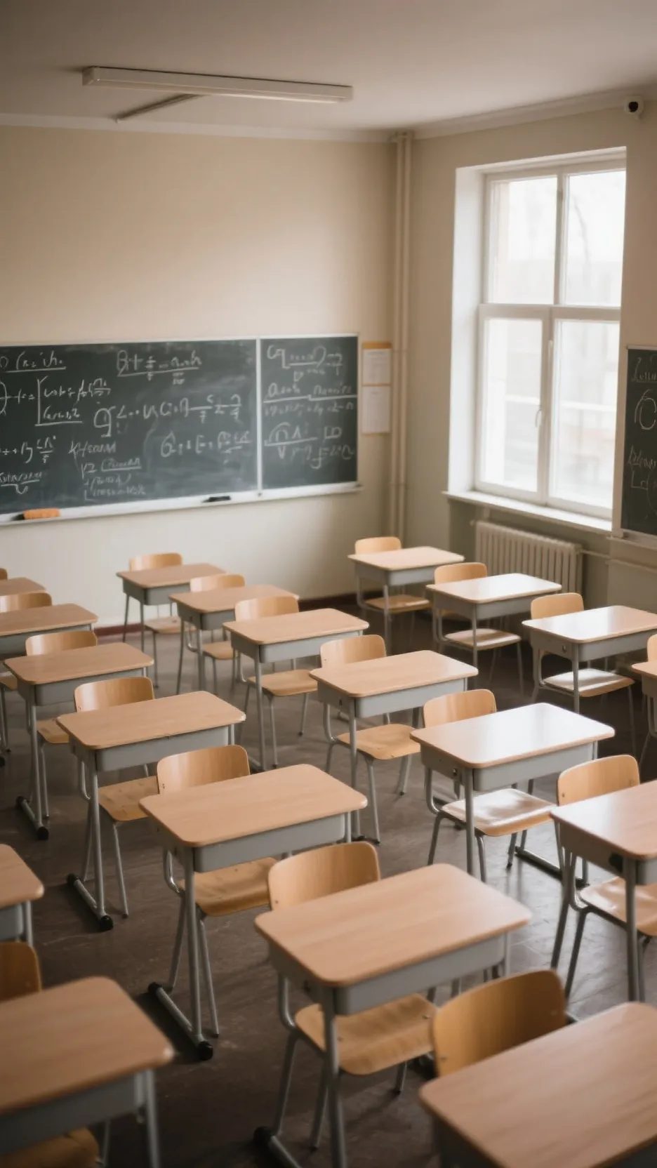 ai character: New school idc background