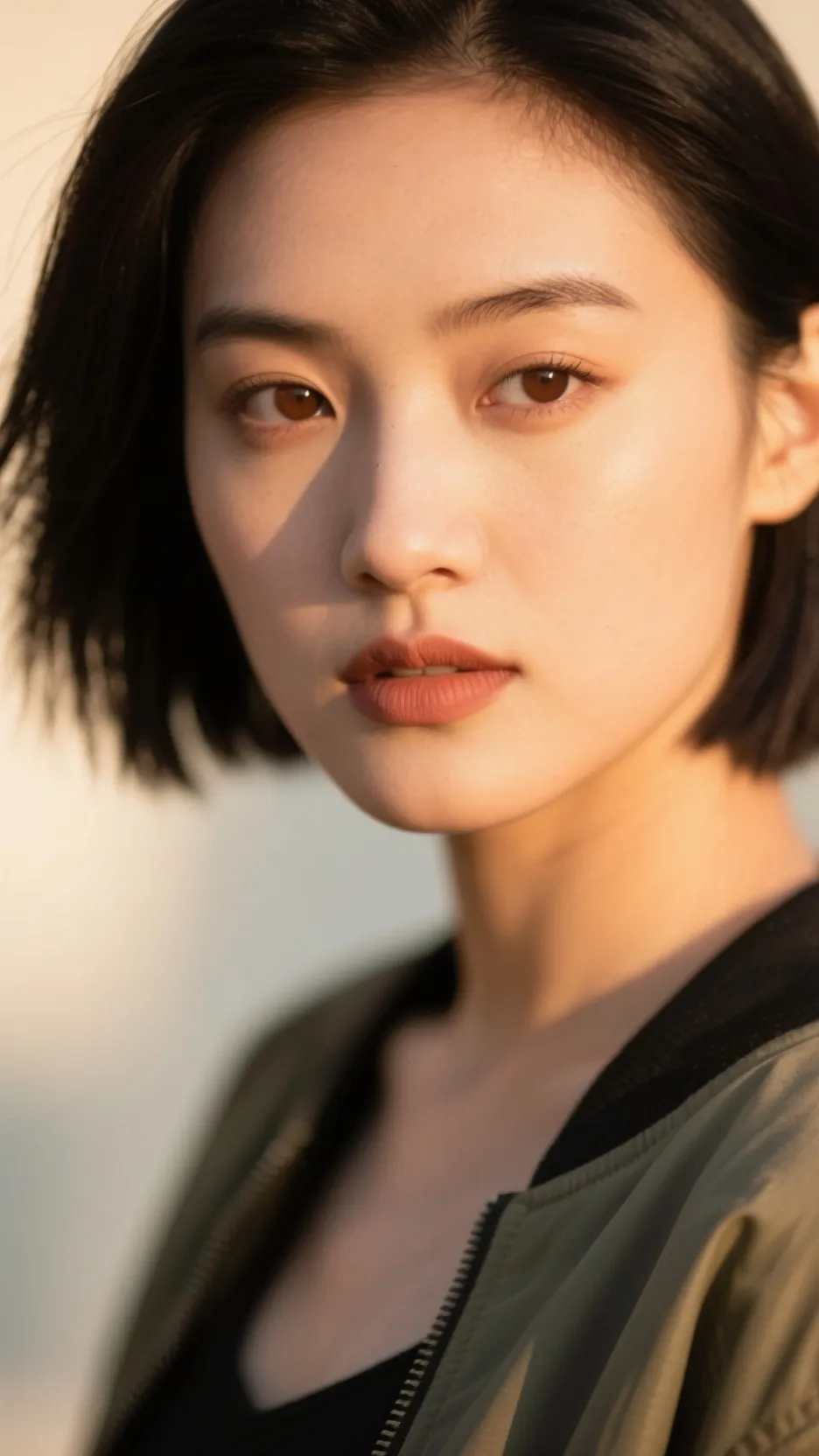 ai character: Courtney Faye background