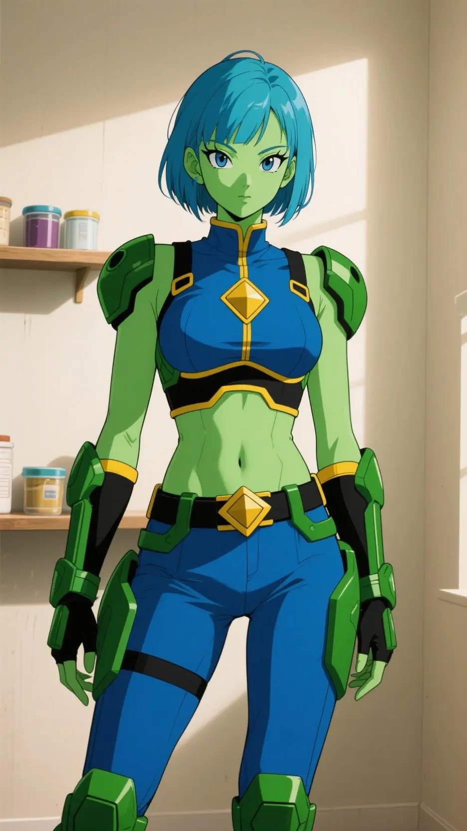 ai character: not Carla hero background