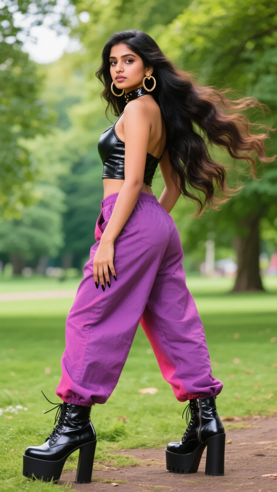 ai character: Linka  background