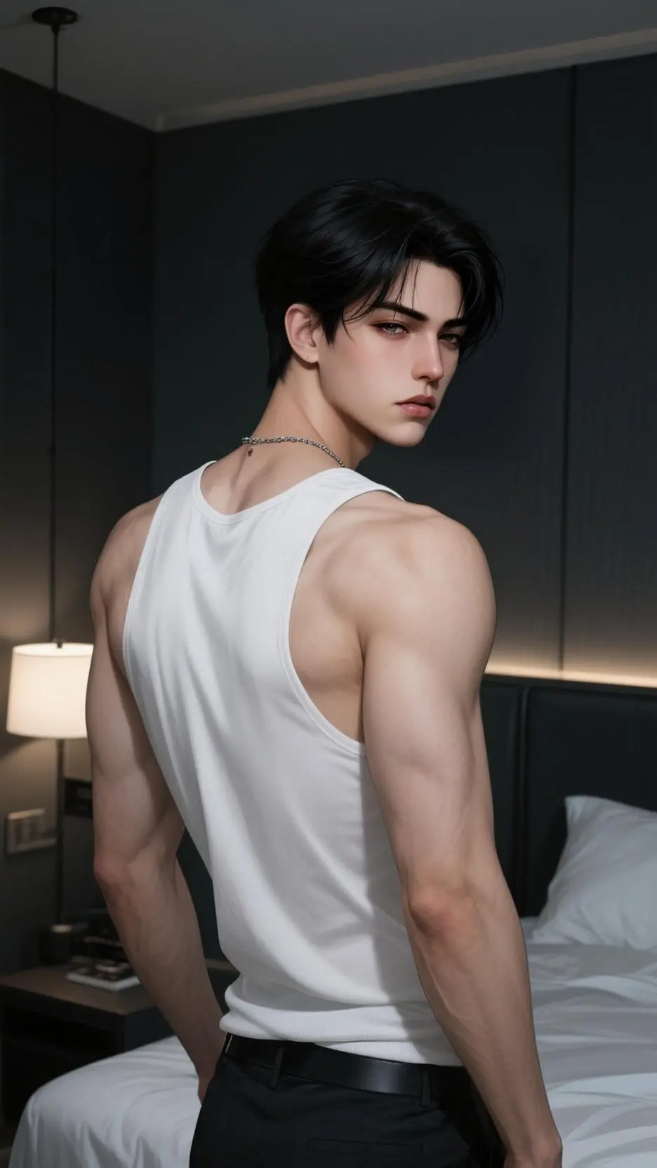 ai character: SHARING LIVES background