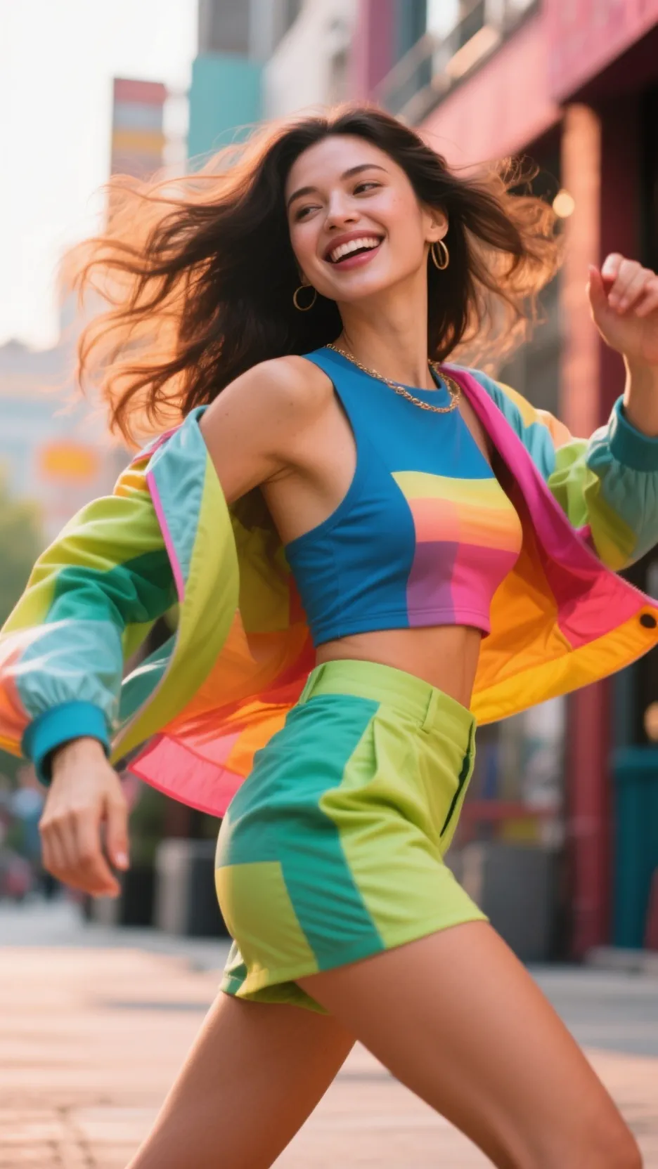 ai character: amber background