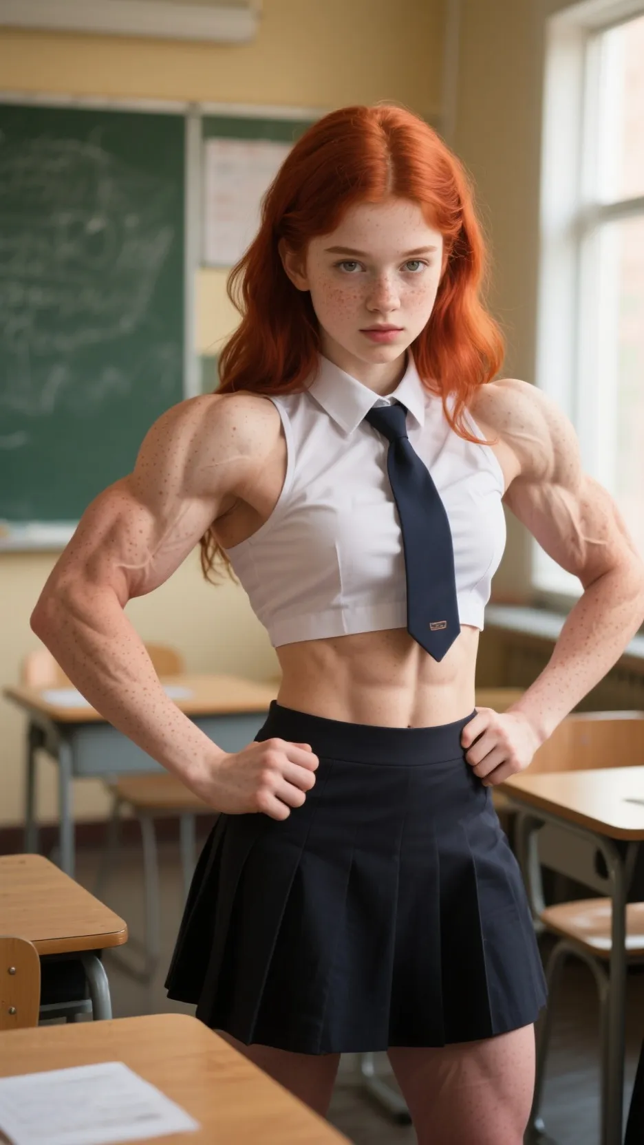 ai character: Patty  background