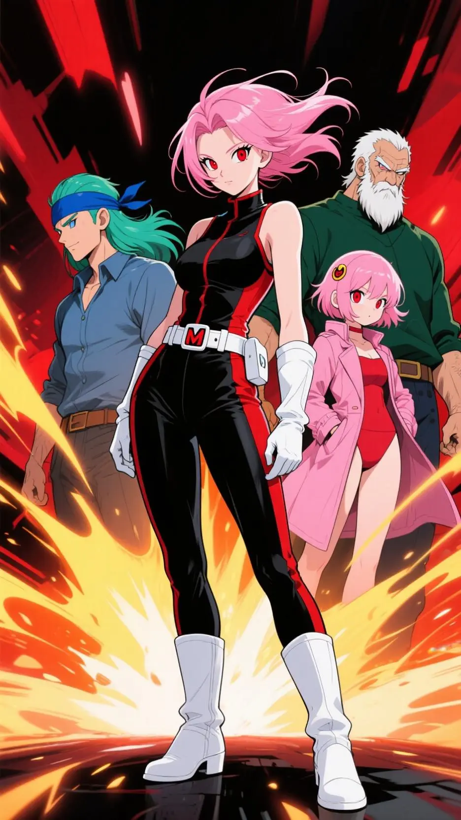 ai character: not Sakura background