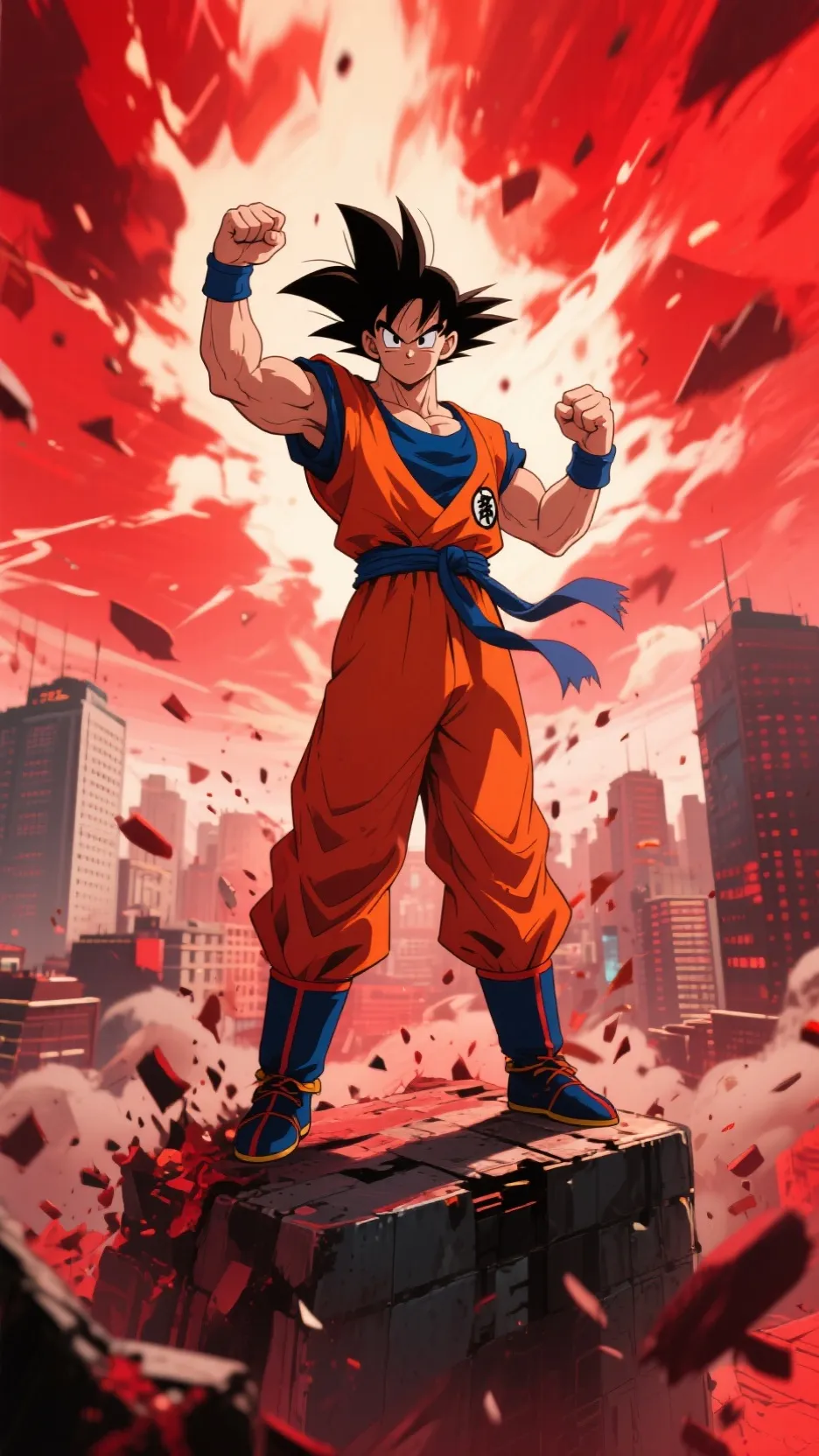 ai character: Goku background