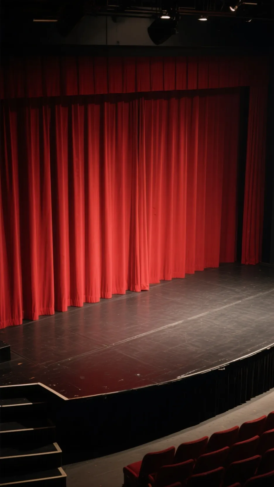 ai character: talent show background