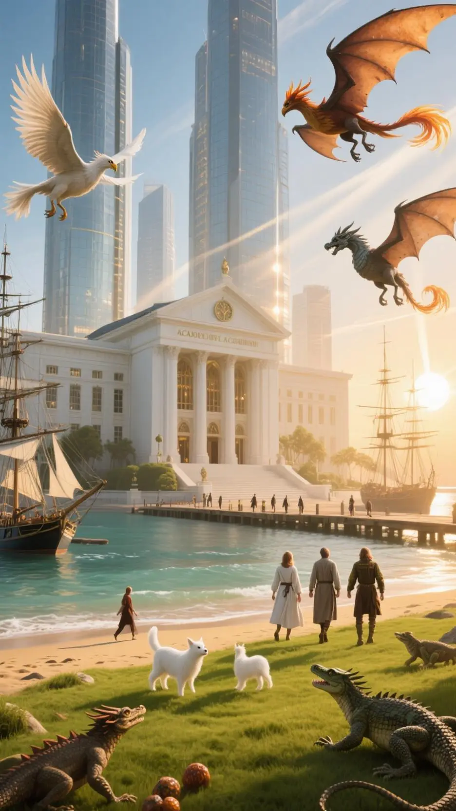 ai character: Luminastra background