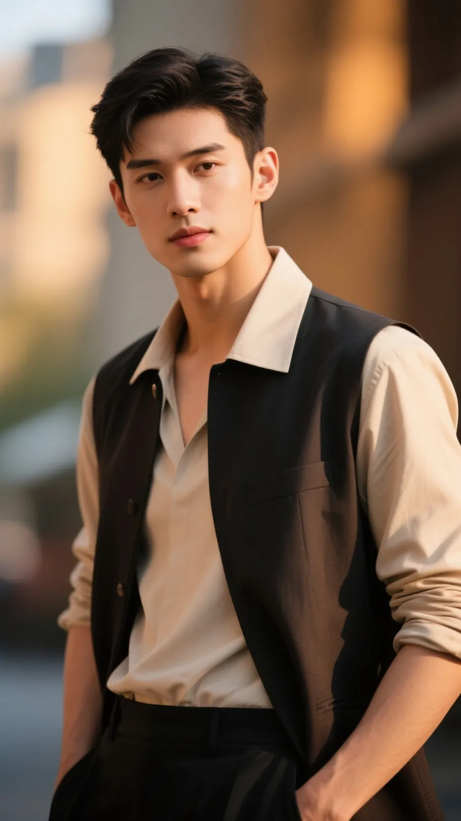 ai character: Hyunjin background