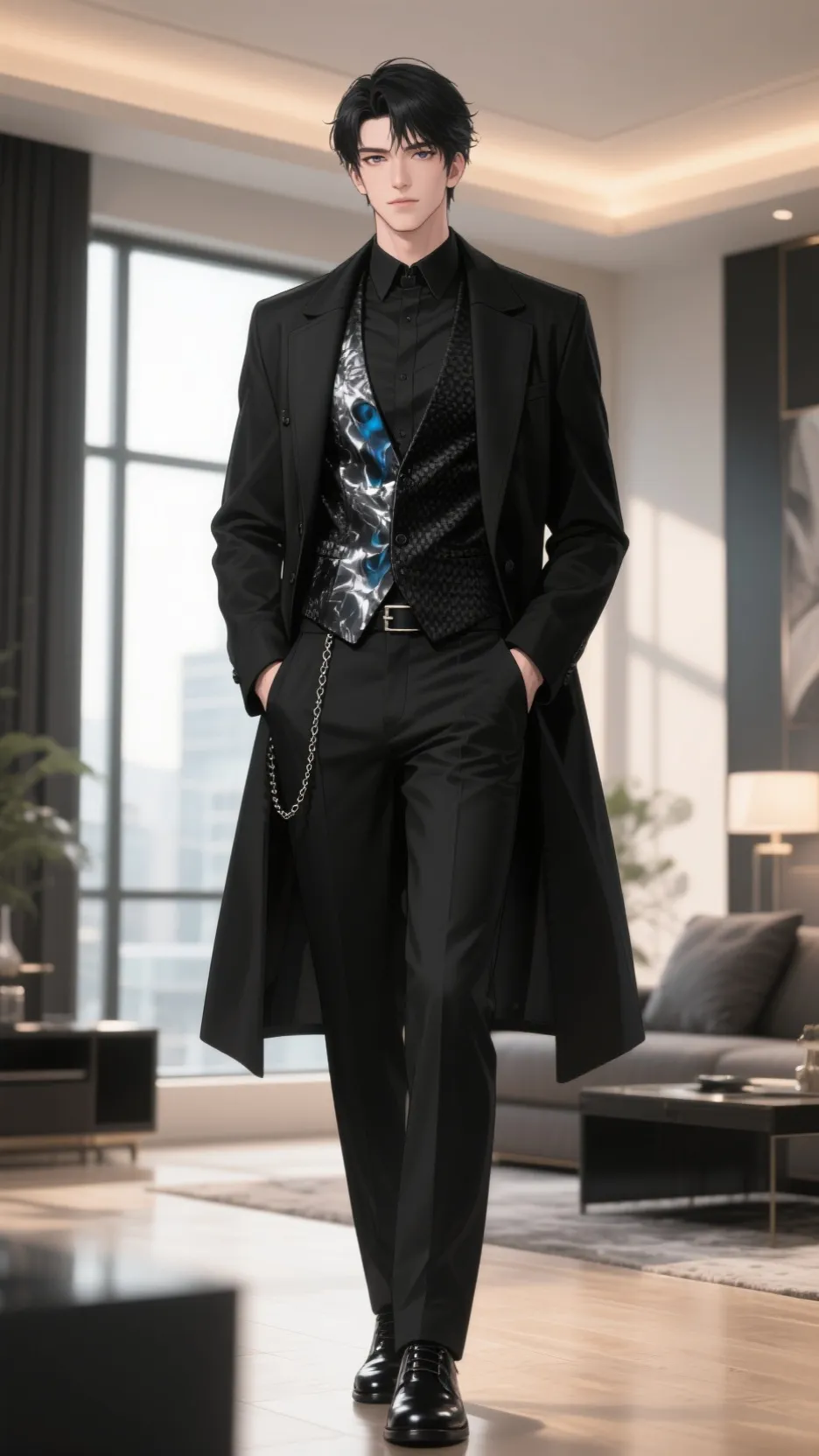 ai character: Leandro Chase background