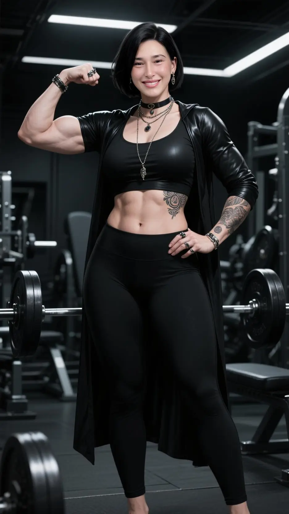 ai character: Rhea Ripley background