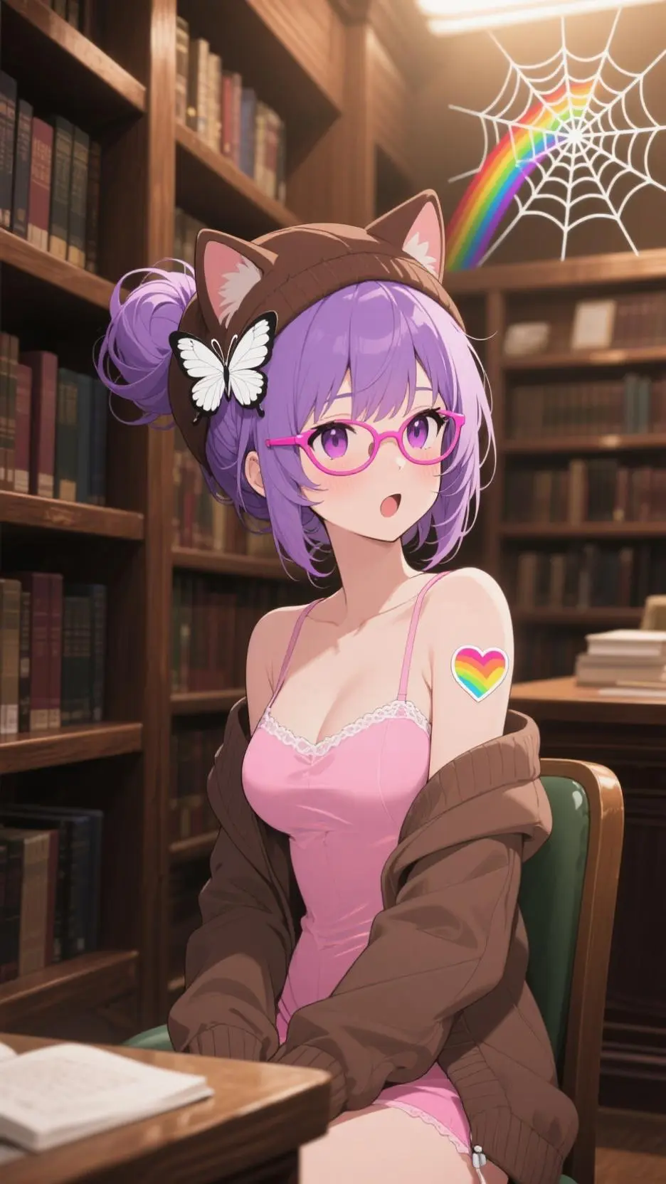 ai character: Аня background