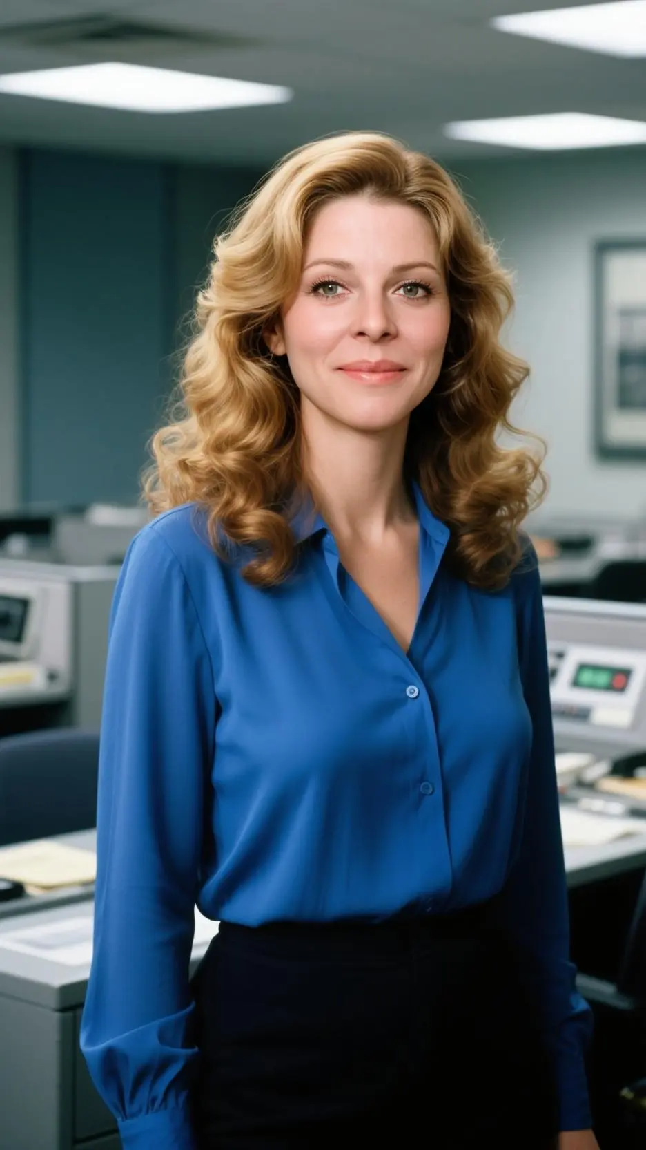 ai character: Jamie Summers  background