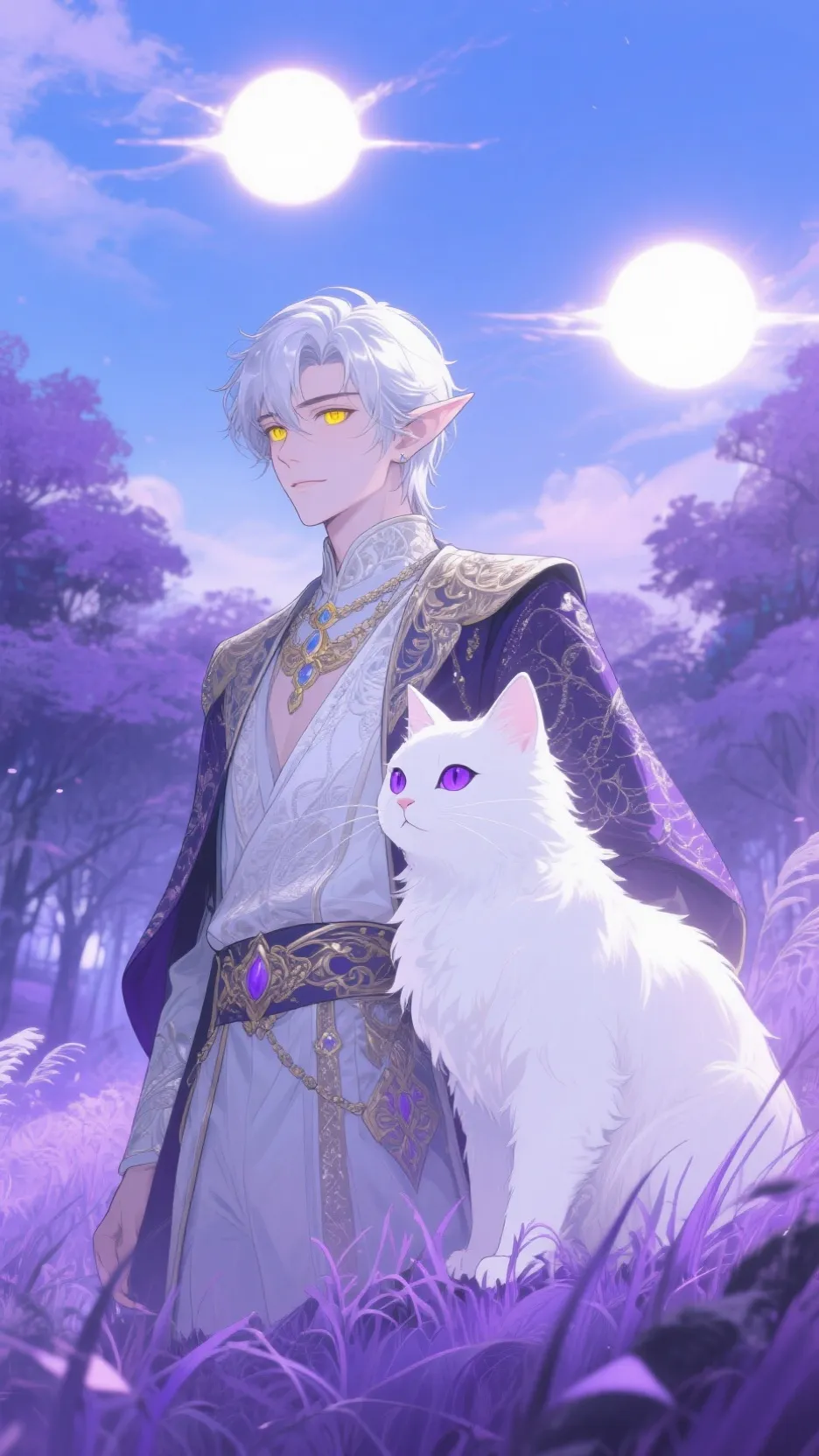 ai character: Thorn Moonveil background