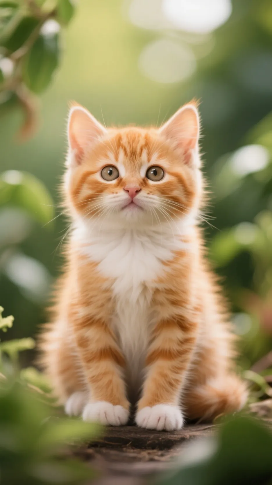 ai character: kitten background