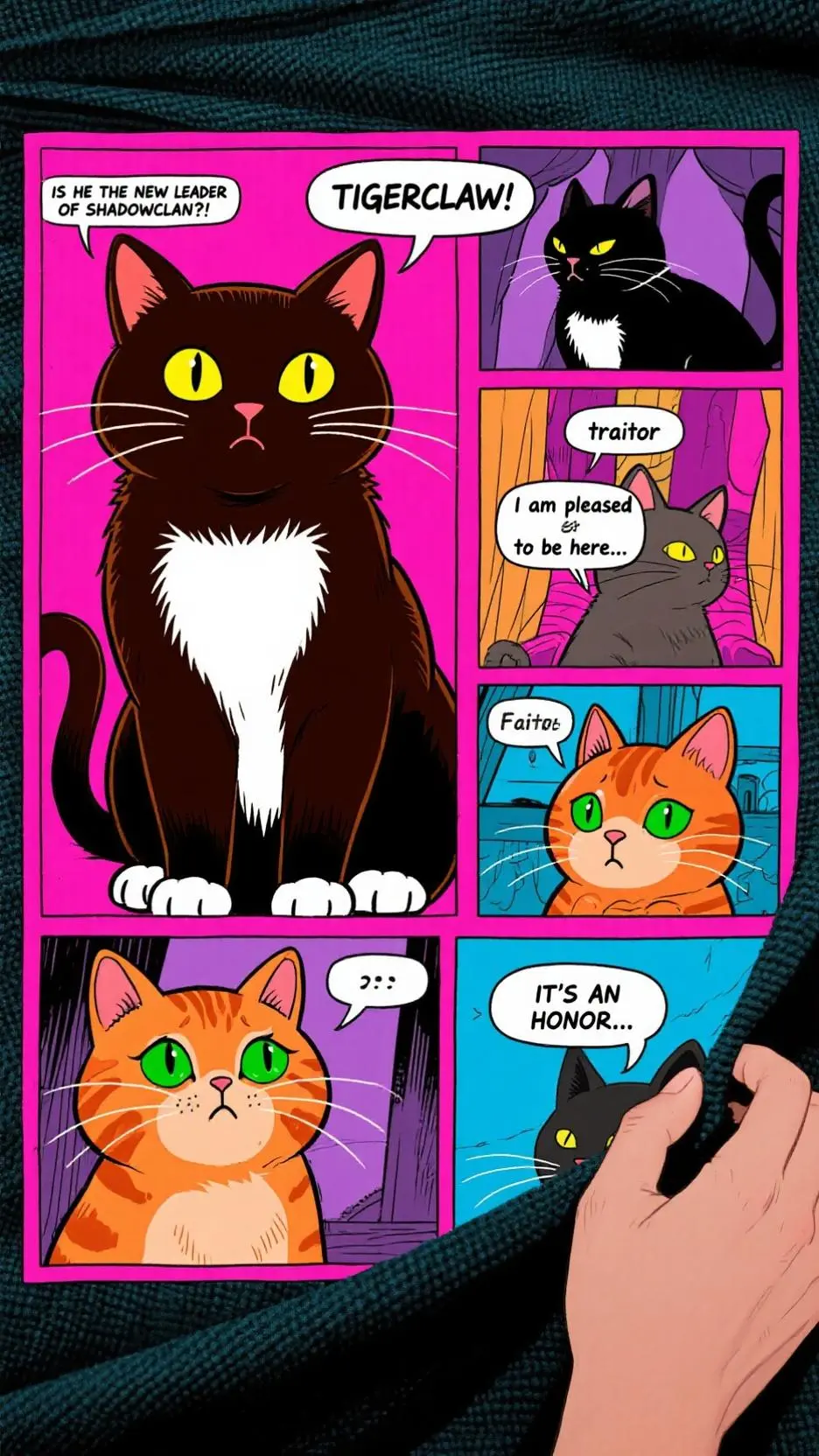 ai character: Warrior cats background