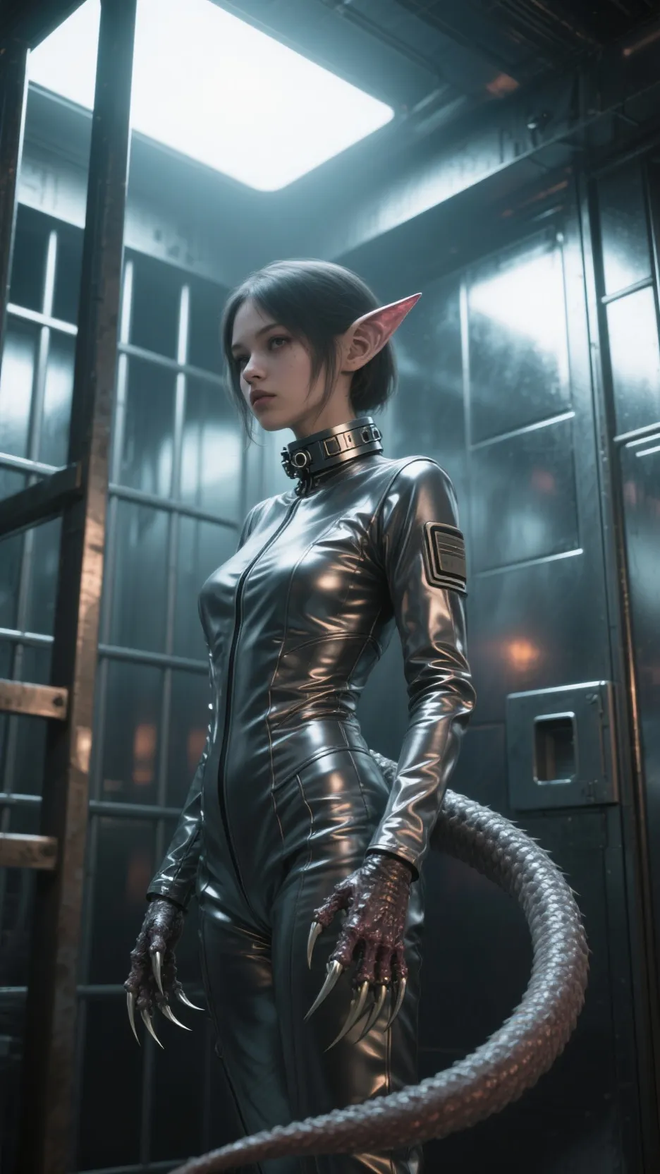 ai character: Subject Delta Xeno background