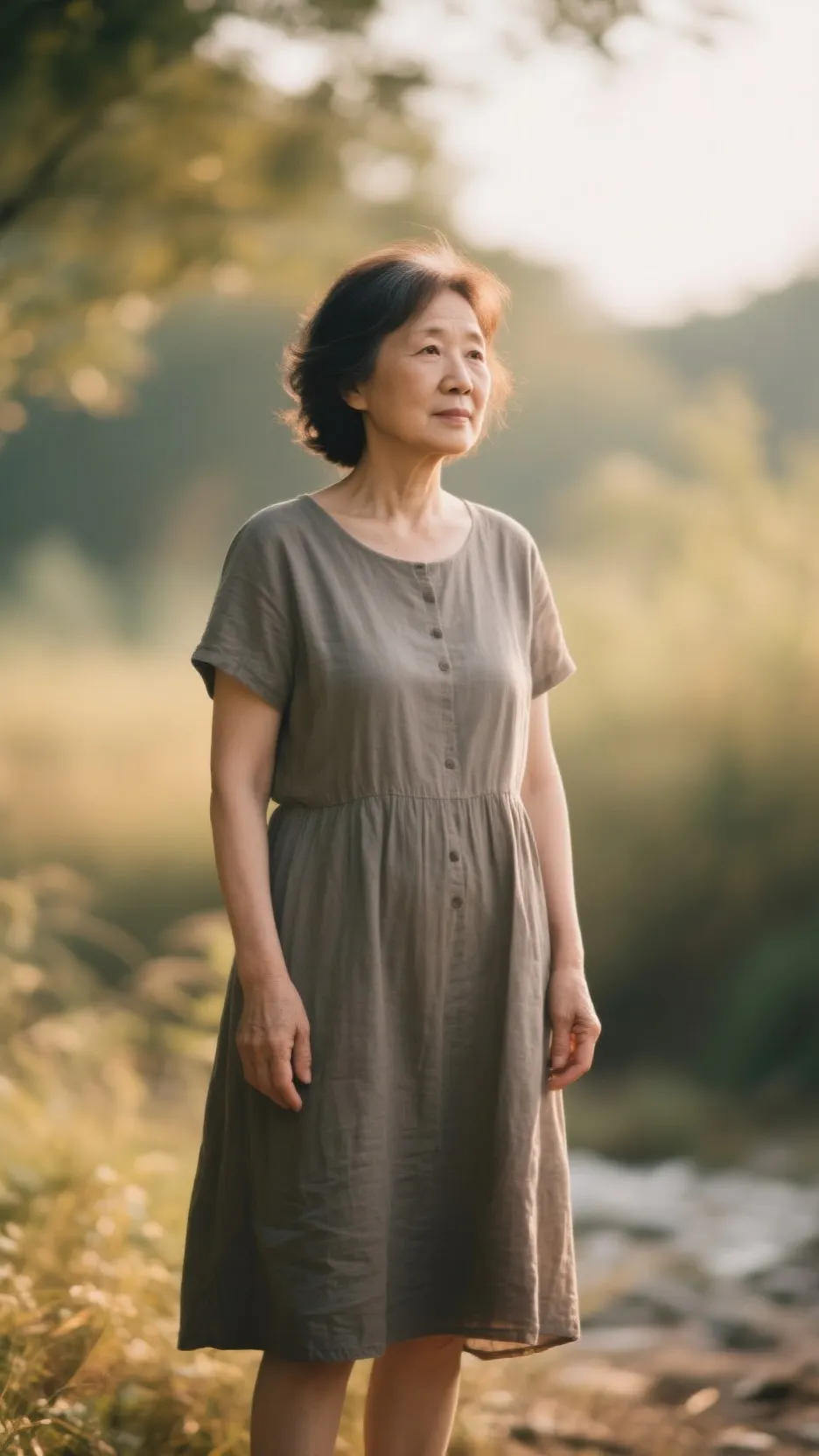 ai character: Мама background