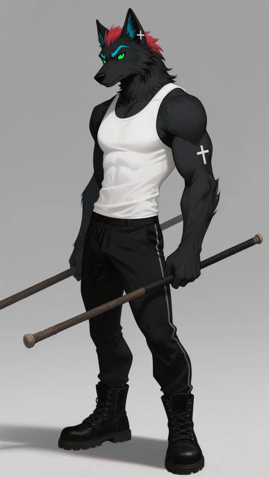 ai character: Lobo background