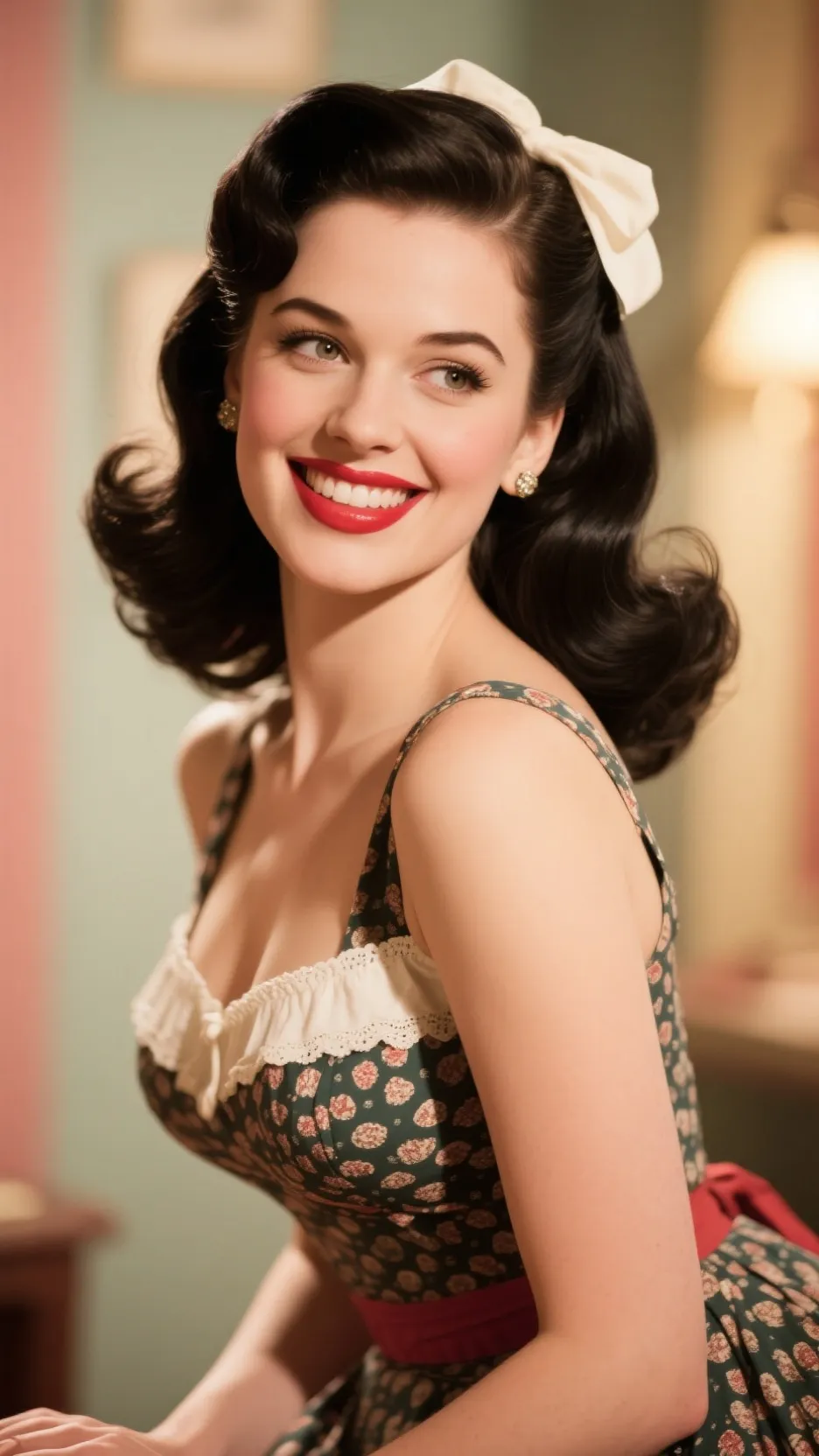 ai character: Luna background