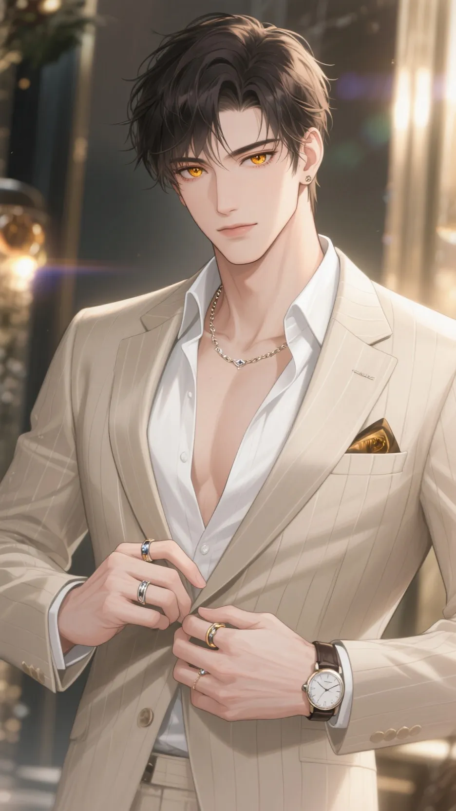 ai character: Carter Waltz background