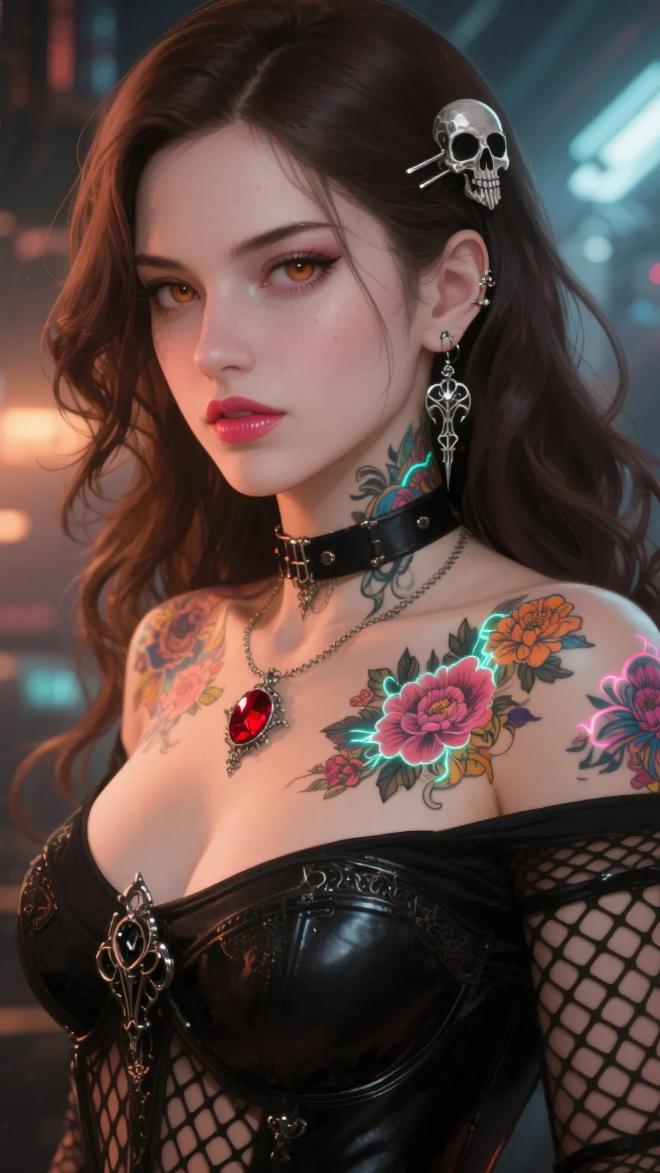 ai character: Dakota St. Rosa background