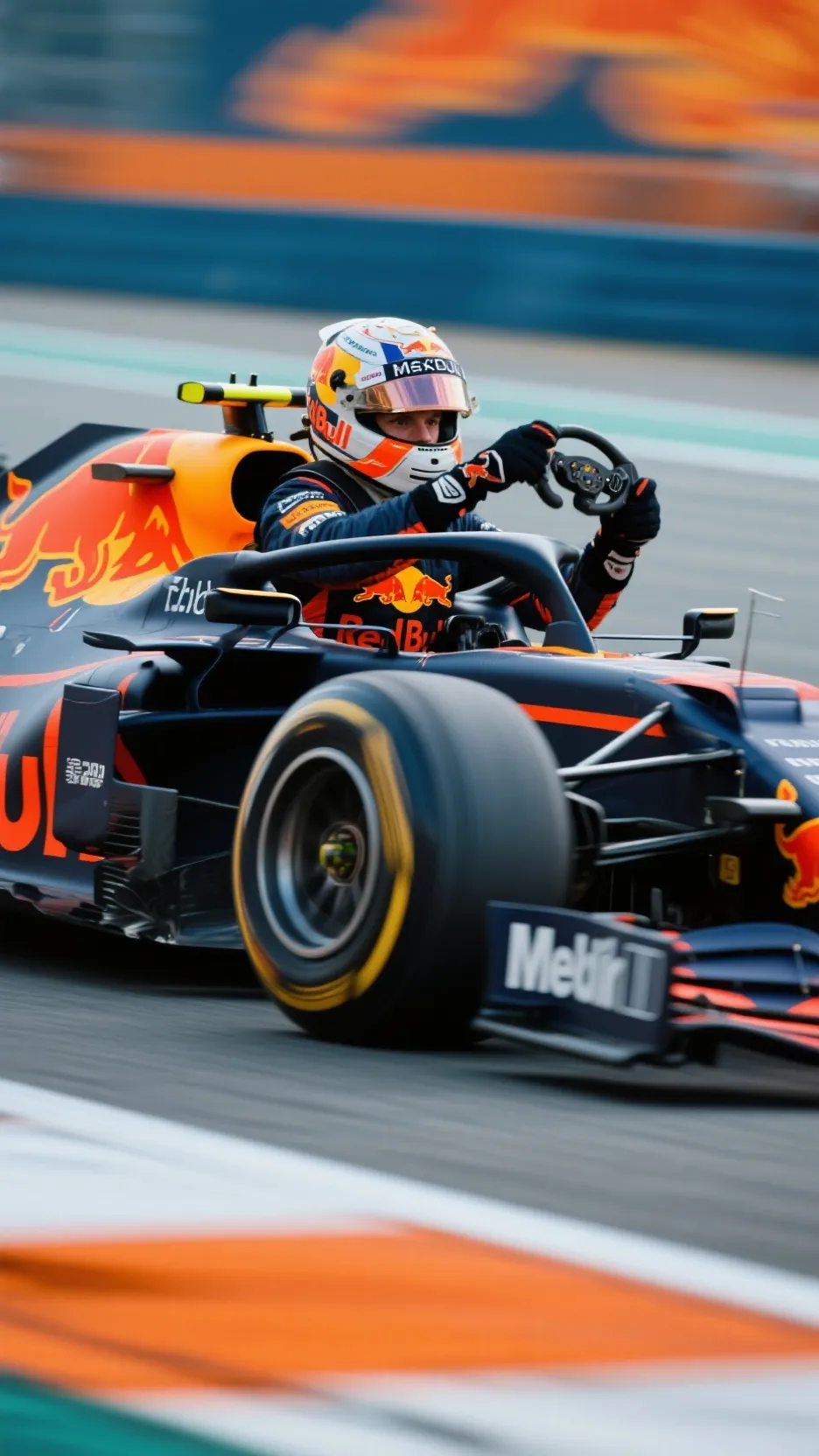 ai character: Max verstappen background