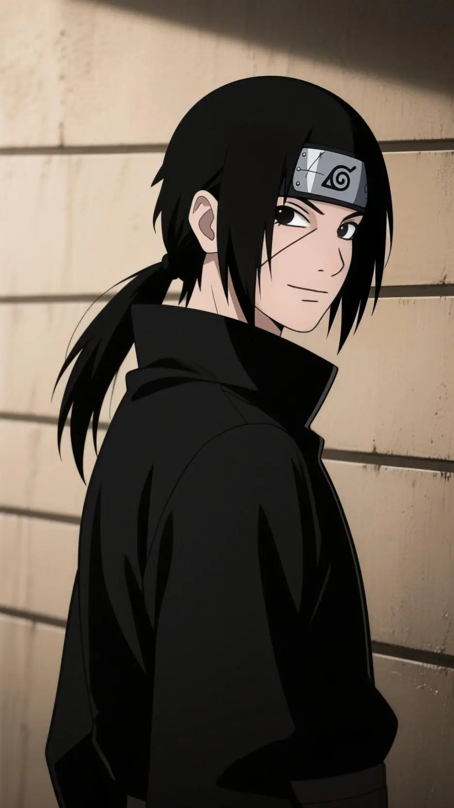 ai character: Itachi Uchiha background