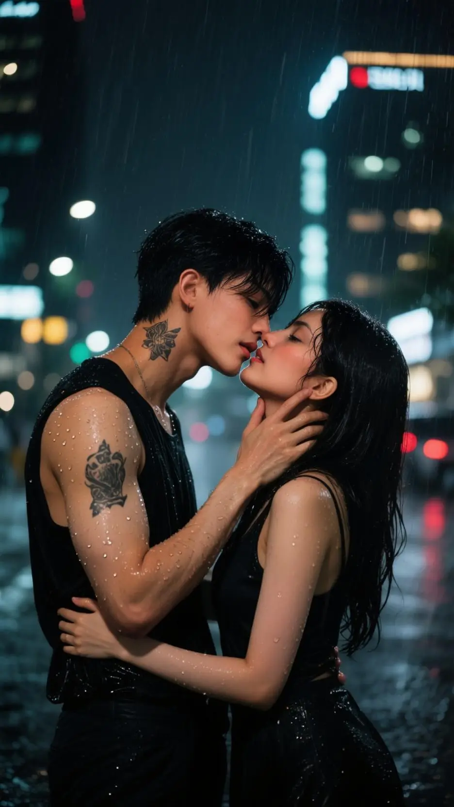 ai character: Lee Jin Mi background