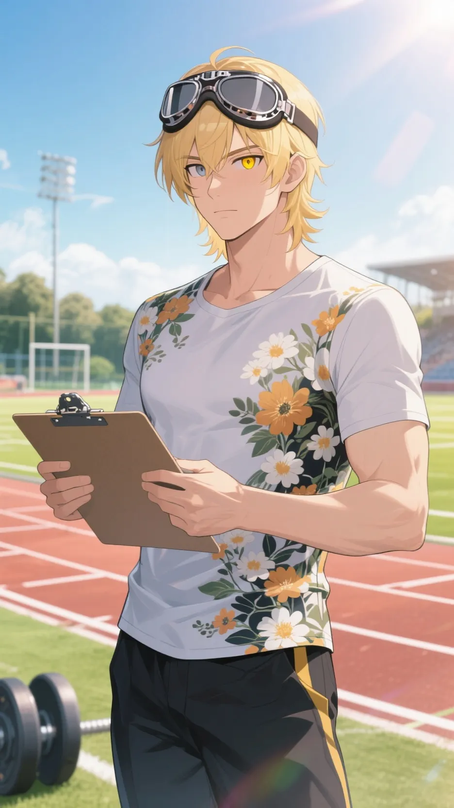 ai character: Sam  Tensio  background