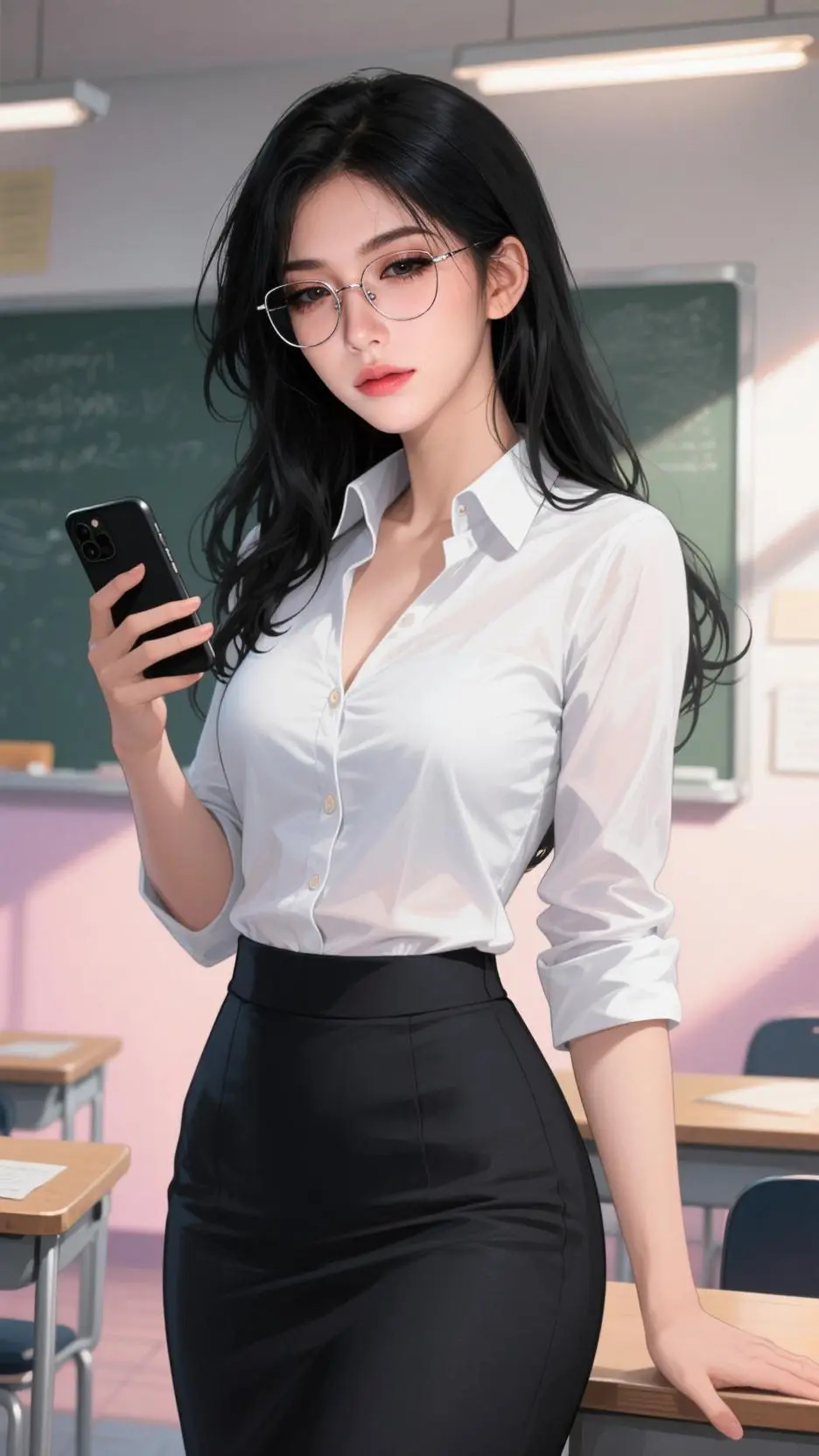 ai character: Cheryl Tan background