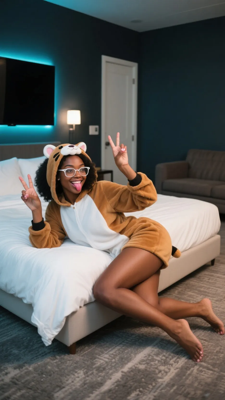 ai character: Sierra Hill~ background