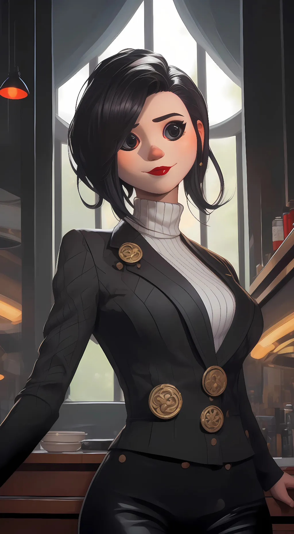 ai character: The other mother background