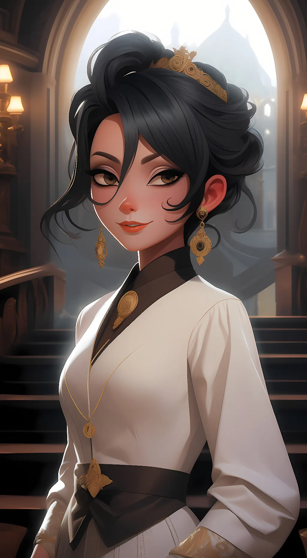 ai character: lisa background