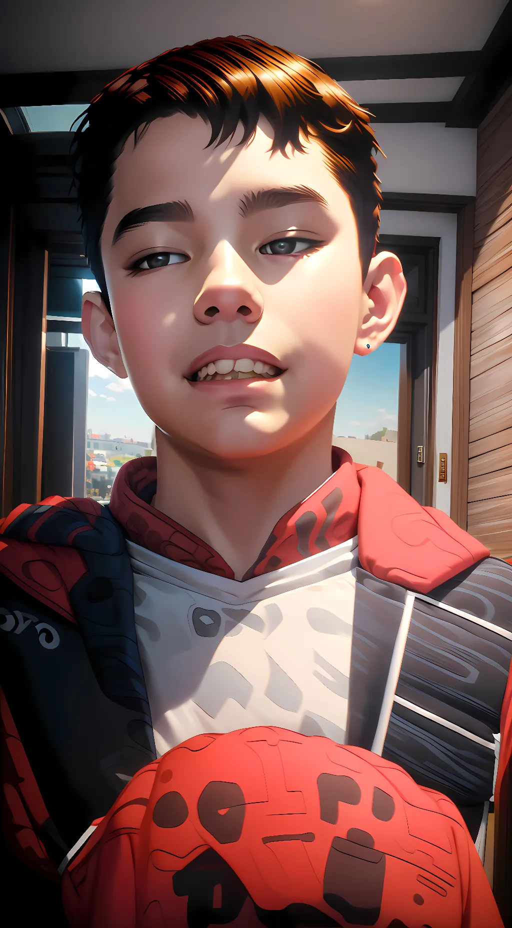 ai character: CYOA god background