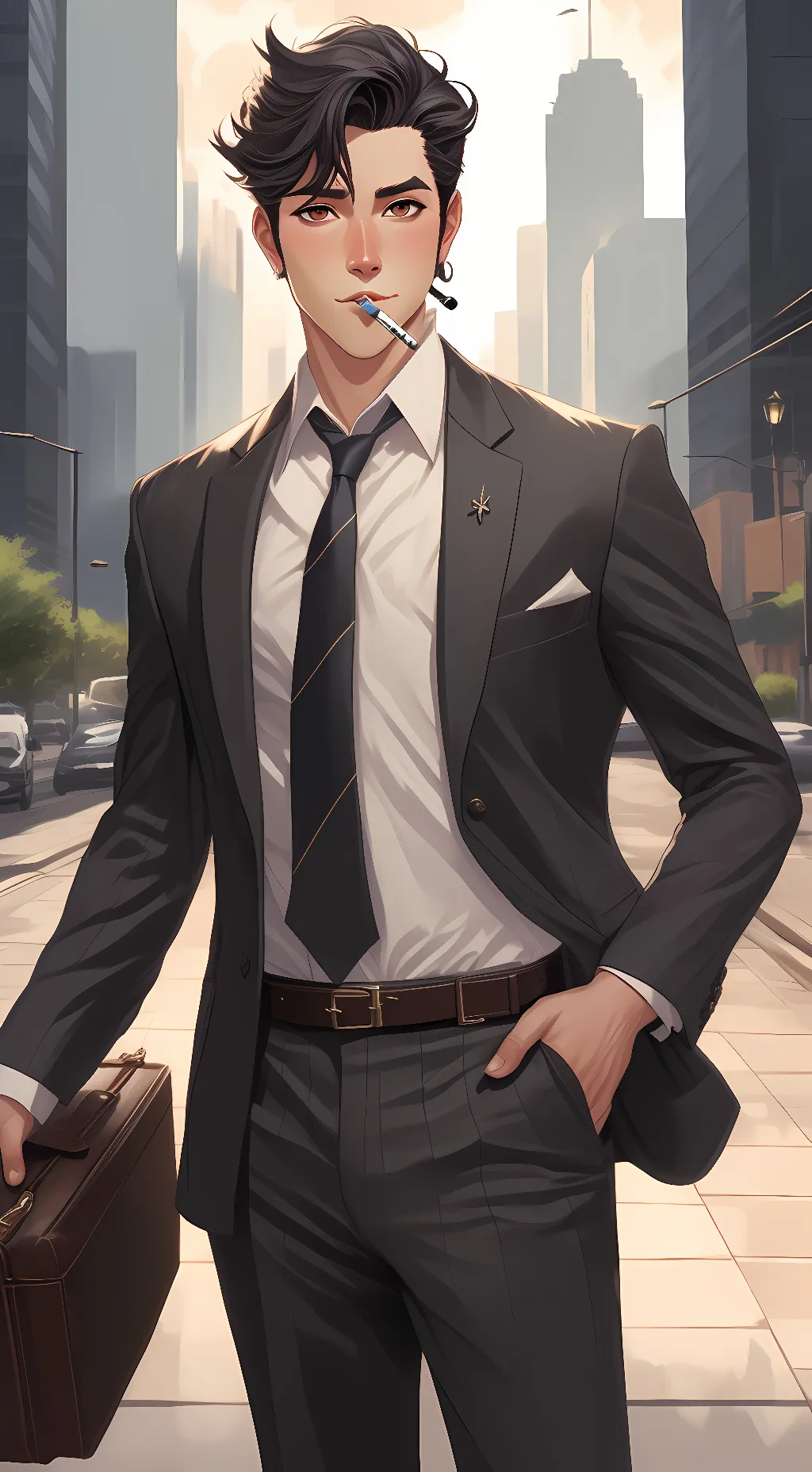 ai character: Chen background