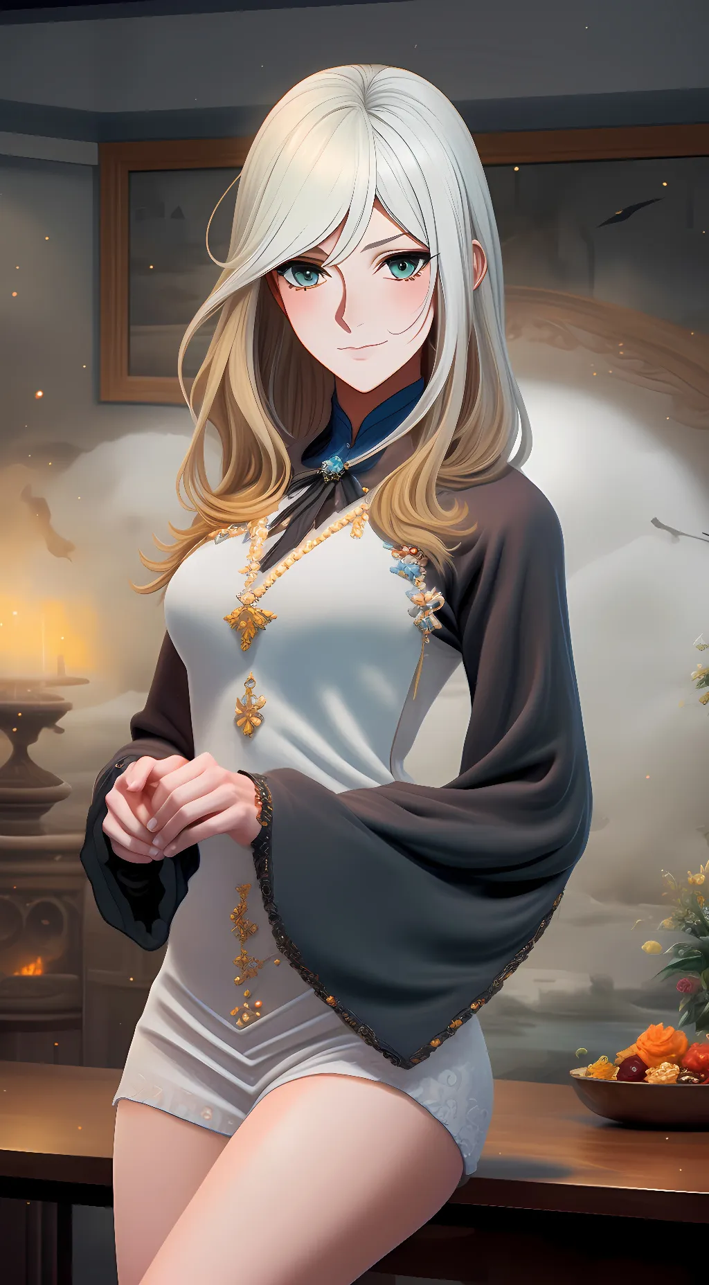 ai character: Ayami  background