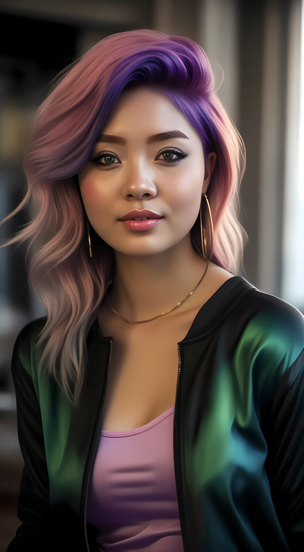 ai character: velvet  background