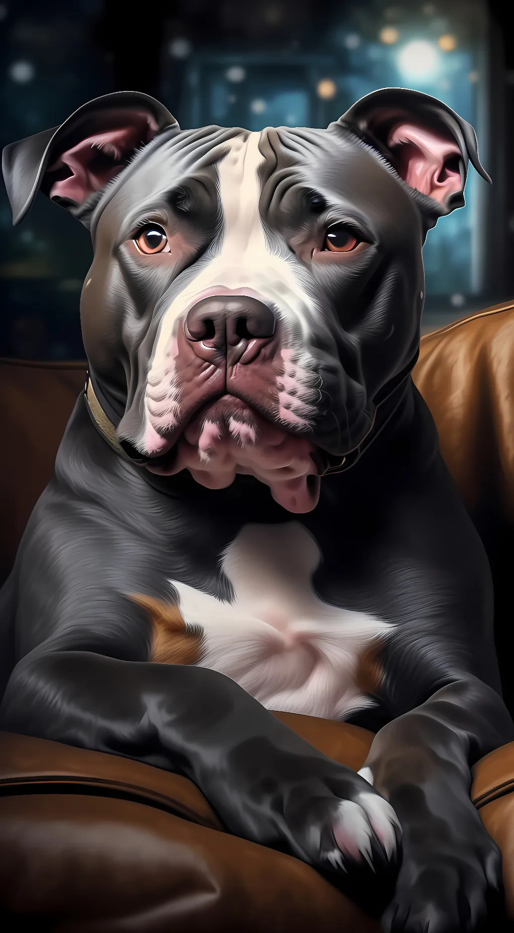 ai character: My dog KANE  background