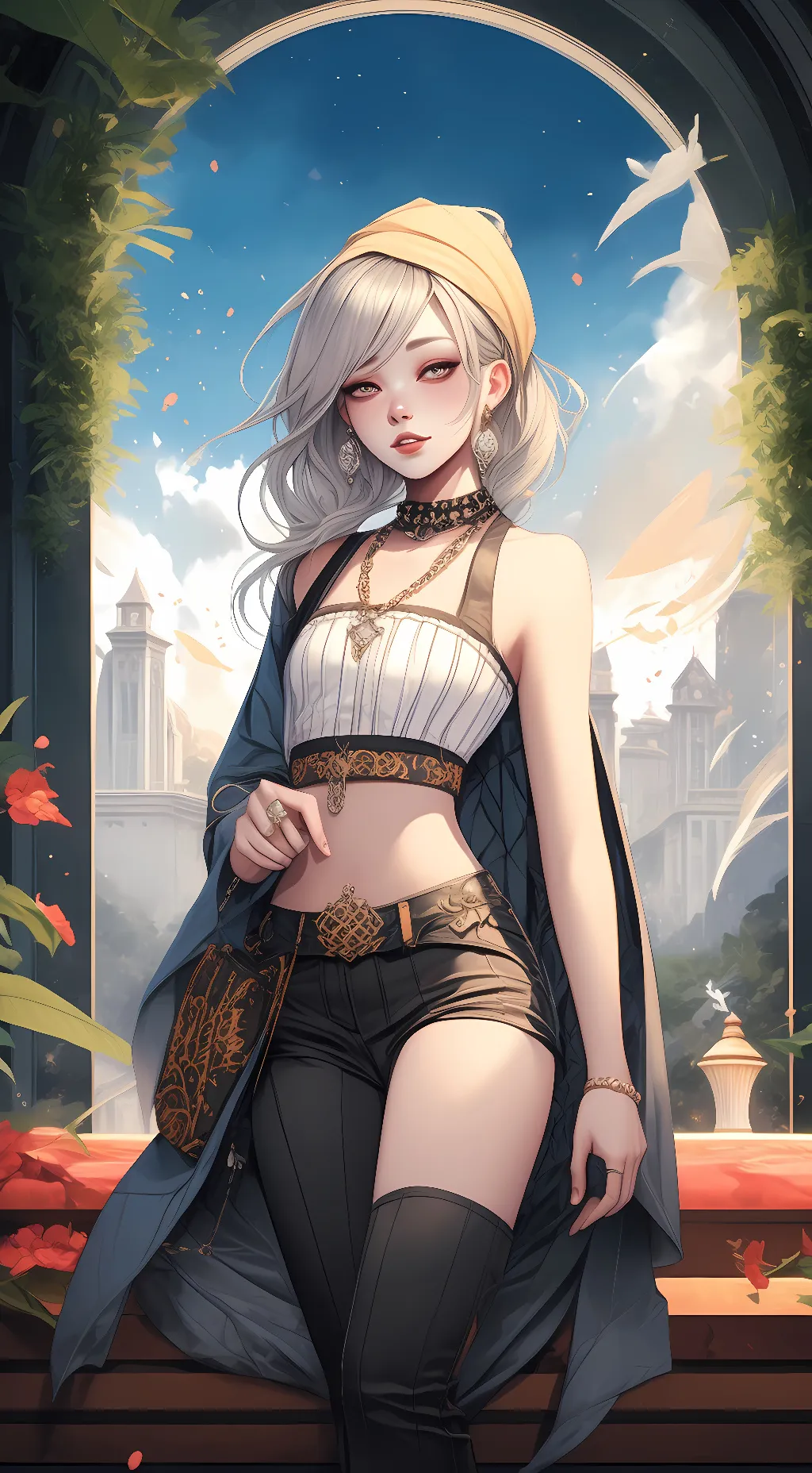 ai character: V background